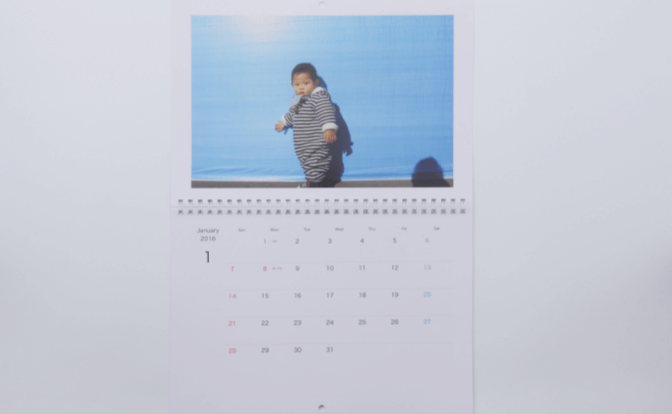 Wall Calendar（ウォールカレンダー）