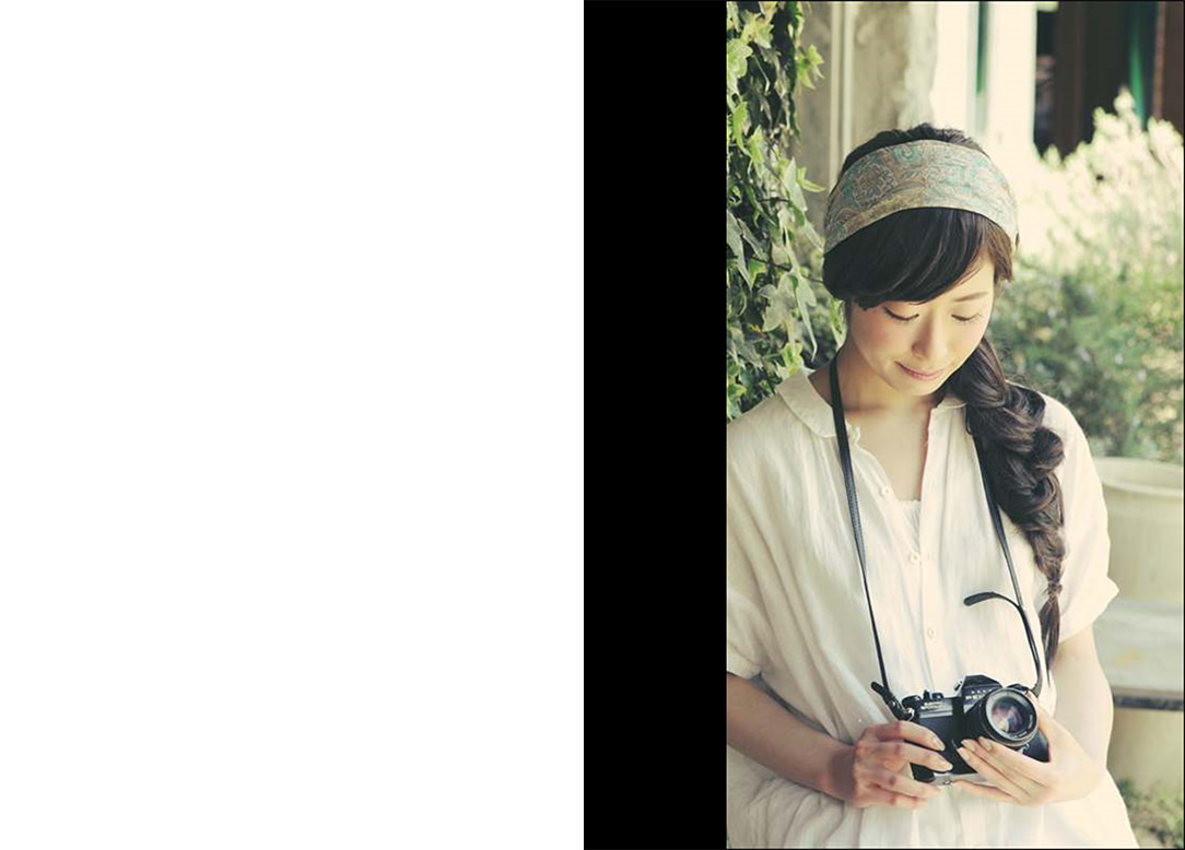 フォトブックのデザインテンプレート「ポートレート（縦長）」