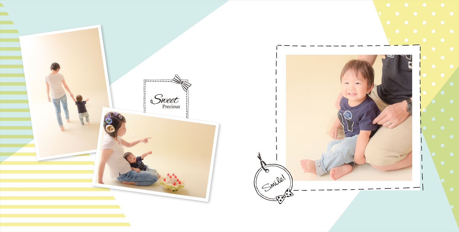 フォトブックのデザインテンプレート「Anniversary（20P）」