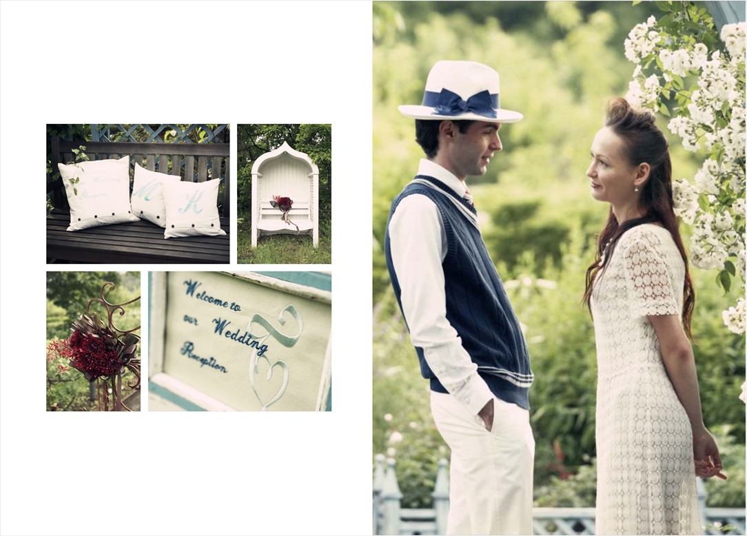 フォトブックのデザインテンプレート「marriage（縦長）」