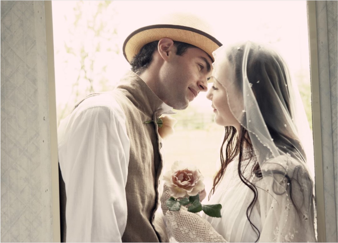 フォトブックのデザインテンプレート「marriage（縦長）」