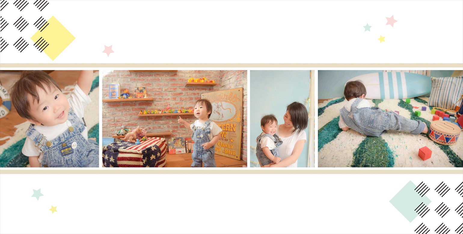 フォトブックのデザインテンプレート「Anniversary（20P）」