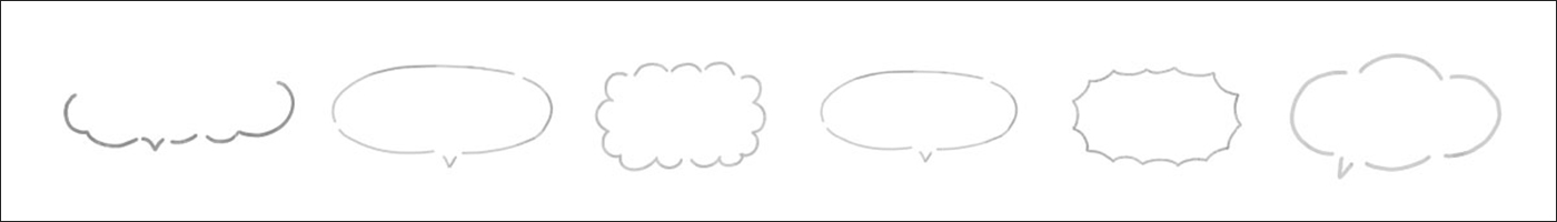 オールジャンルで使える！吹き出しイラスト素材