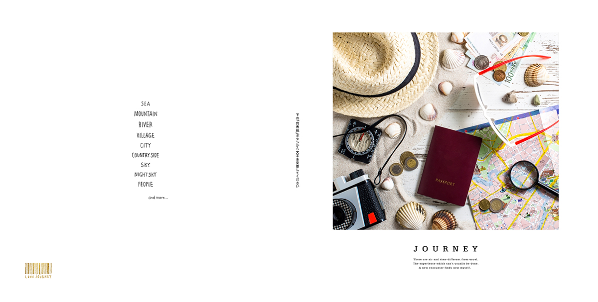 JOURNEY（正方形）のフォトブック、フォトアルバム