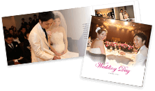 結婚式(ウェディング)の思い出フォトブック(写真アルバム)