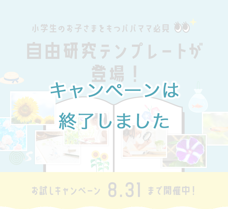 自由研究テンプレート 観察 実験 工作ならマイブック