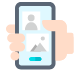 スマホのイラスト