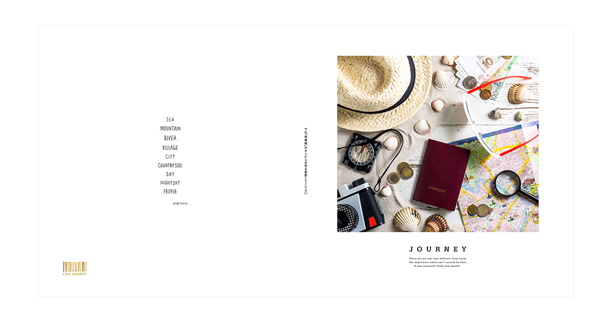 JOURNEY（正方形） | テンプレートから探す | 高品質フォトブックの