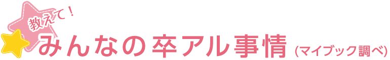 教えて！みんなの卒アル（卒園アルバム）事情（マイブック調べ）